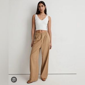 Madewell - Khaki Harlow Pants
